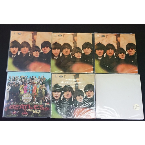 473 - Vinyl - 33 The Beatles LPs spanning their career to include The White Album (foreign press No. 04523... 