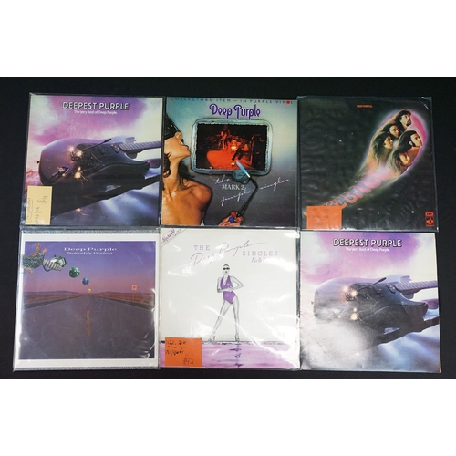 474 - Vinyl - Over 75 Rock LPs to include Deep Purple x 13, Marillion x 11, Rainbow x 5, Thin Lizzy x 7, Z... 