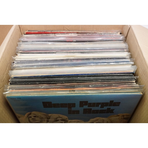 474 - Vinyl - Over 75 Rock LPs to include Deep Purple x 13, Marillion x 11, Rainbow x 5, Thin Lizzy x 7, Z... 