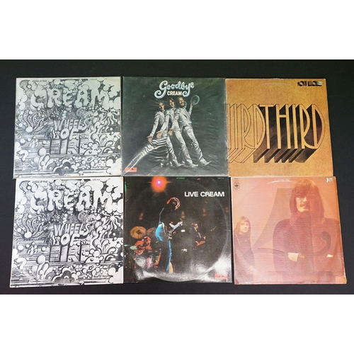 531 - Vinyl - Over 70 rock & pop LPs to include Soft Machine x 2, Cream x 5, David Bowie, Bonzo Dog, Kraft... 