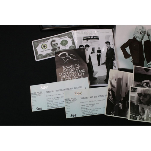 1528 - Memorabilia / Autograph - 14 Punk / New Wave memorabilia items to include: Killing Joke 1981 - 1983 ... 