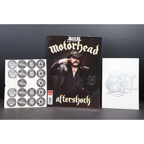 1556 - Memorabilia - 2 items of Motorhead memorabilia including: Original rare 1980 near complete sticker s... 