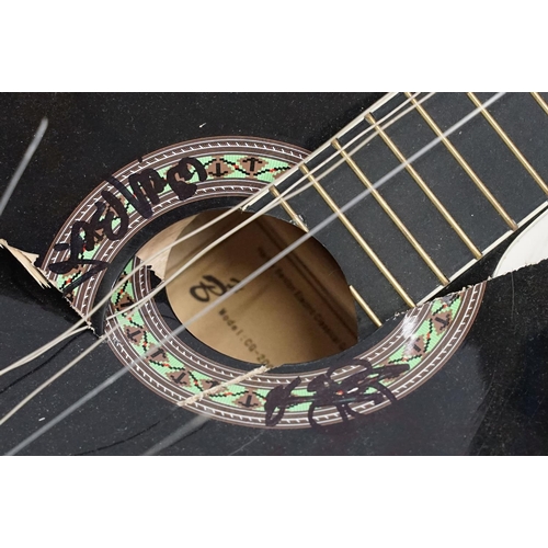 1594 - Memorabilia / Autographs - An acoustic guitar smashed on stage and then signed by John Otway and Wil... 