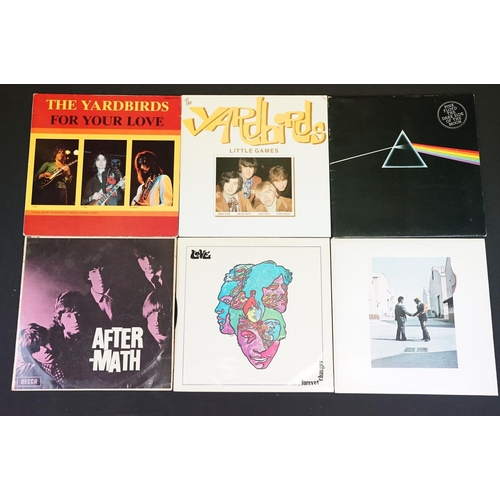 231 - Vinyl - Over 80 Rock & Pop LPs to include Pink Floyd x 2 (inc WYWH with postcard), Love, Rolling Sto... 