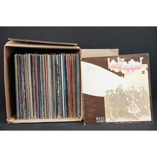 251A - Vinyl - Over 70 Rock & Pop LPs to include Led Zeppelin x 2 (both plum Atlantic), The Rolling Stones ... 