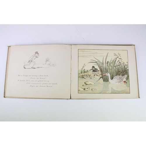 136 - Book - ‘ R Caldecott’s second collection of pictures & songs ‘, illustrated with many coloured engra... 