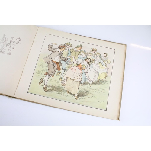 136 - Book - ‘ R Caldecott’s second collection of pictures & songs ‘, illustrated with many coloured engra... 