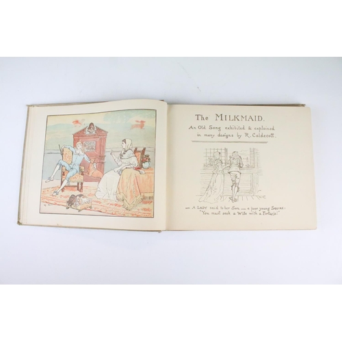 136 - Book - ‘ R Caldecott’s second collection of pictures & songs ‘, illustrated with many coloured engra... 