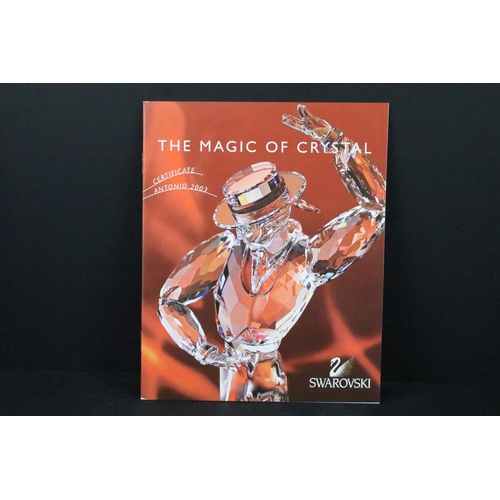 151 - Three boxed Swarovski Crystal 'Magic of Dance' figures with certificates to include Isadora 2002, An... 