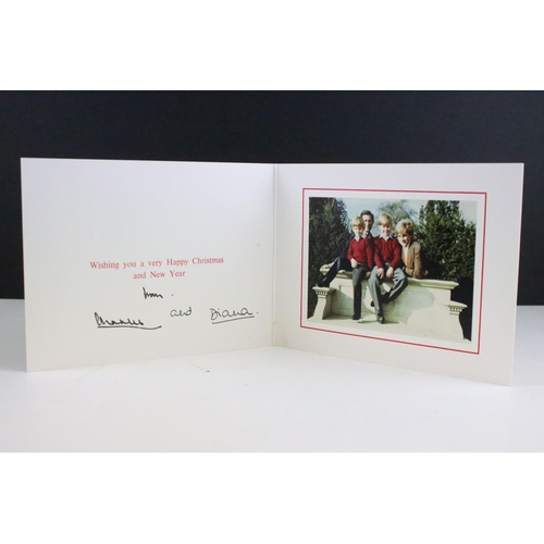 215 - Royal Autograph - Charles III (b.1948 -) and Diana (1961-1997) as Prince and Princess of Wales, sign... 