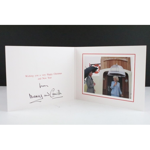 217 - Royal Autograph - Charles III (b.1948 -) and Camilla (1947 -) as Prince of Wales and Duchess of Corn... 