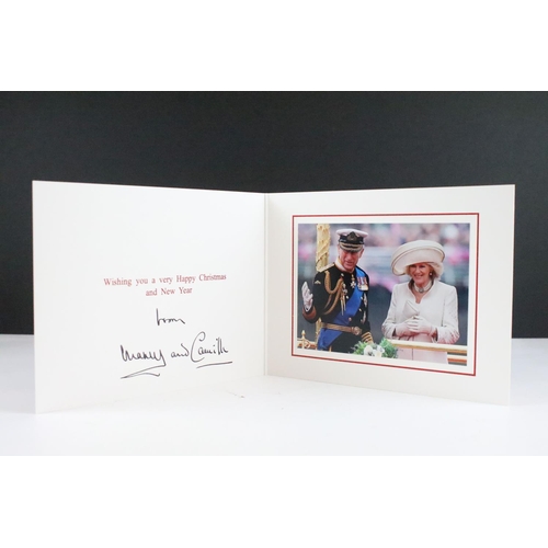 218 - Royal Autograph - Charles III (b.1948 -) and Camilla (1947 -) as Prince of Wales and Duchess of Corn... 