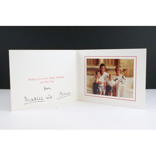 219 - Royal Autograph - Charles III (b.1948 -) and Diana (1961-1997) as Prince and Princess of Wales, sign... 