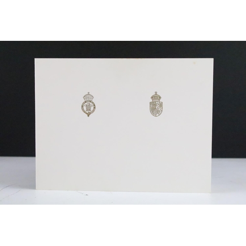 219 - Royal Autograph - Charles III (b.1948 -) and Diana (1961-1997) as Prince and Princess of Wales, sign... 