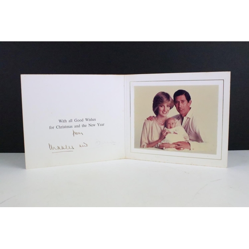 225 - Royal Autograph - Charles III (b.1948 -) and Diana (1961-1997) as Prince and Princess of Wales, hand... 