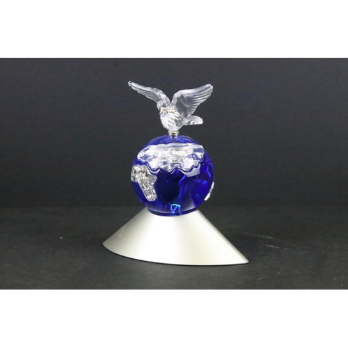 232 - Boxed Swarovski Crystal 'Crystal Planet Vision 2000' ornamental planet decoration ( 238985 ). Design... 