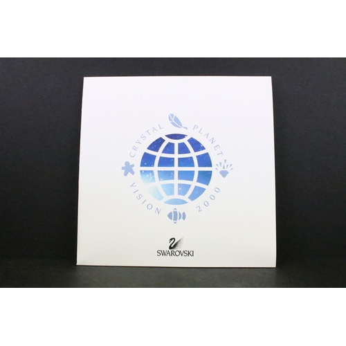 232 - Boxed Swarovski Crystal 'Crystal Planet Vision 2000' ornamental planet decoration ( 238985 ). Design... 