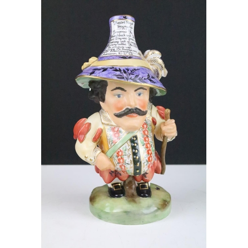 248 - Royal Crown Derby Mansion House Dwarf 'Theatre Royal Haymarket', base signed M. Mason, approx 18cm t... 