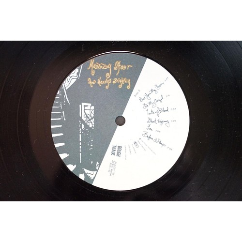 70 - Vinyl - Mazzy Star She Hangs Brightly LP on Rough Trade (ROUGH 158).  Sleeve Ex-, Vinyl Vg+ some lig... 