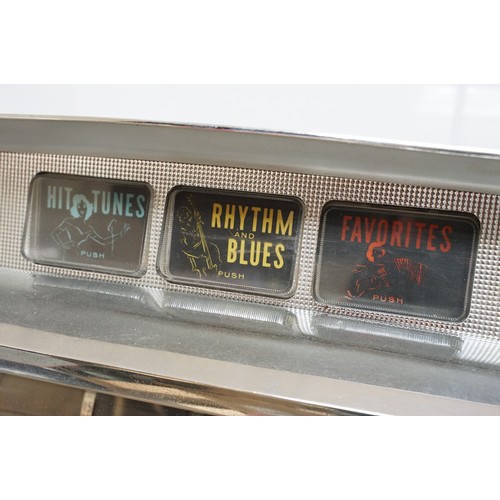 64 - A classic Rockola Temp 1 jukebox. Advised by vendor that the jukebox is in full working order apart ... 