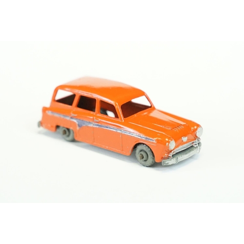 17 - Five mid 20th C diecast models to include Dinky featuring Dodge Farm Truck, Corgi Dodge Cattle Truck... 