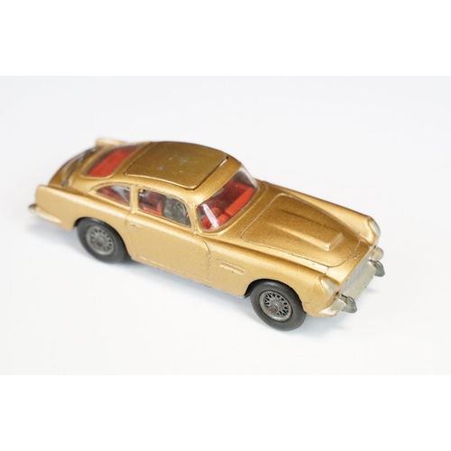 48 - Boxed Corgi 261 James Bond Aston Martin DB5 diecast model, with ejector henchman figure, secret inst... 