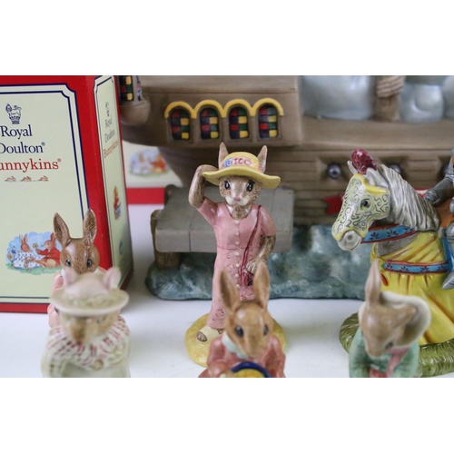 63 - Collection of 27 Royal Doulton Bunnykins figures to include Sightseer Bunnykins, Girl Skater Bunnyki... 