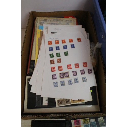 273 - Collection of world stamps & First Day Covers in 9 x albums, plus loose folders and loose stamps (2 ... 