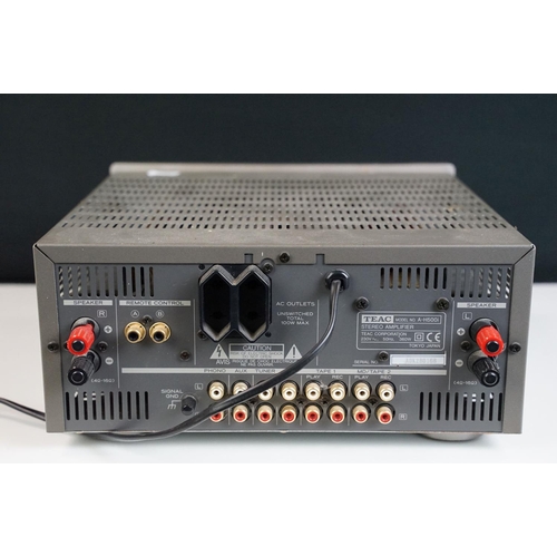 Hi-Fi - Teac A-H500i amplifier and a Teac PD H570 7 disc CD player