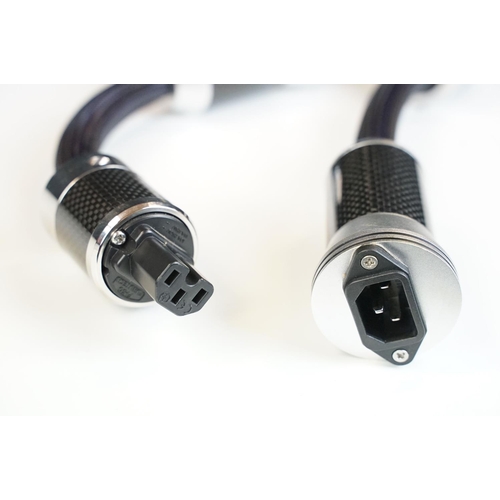 1623 - Hi-Fi - 2 mains interconnect / extension cables with Furutech connectors