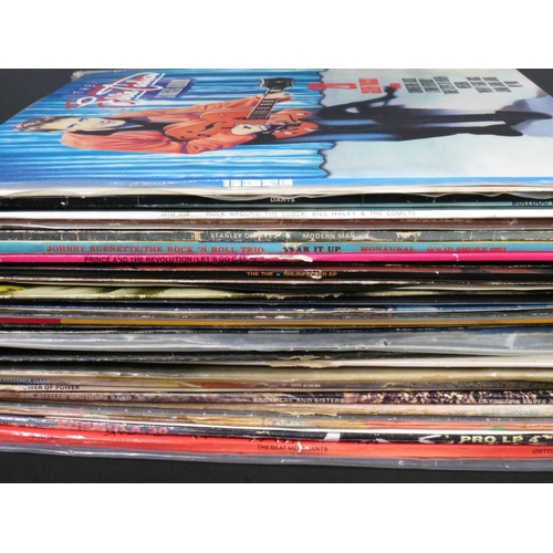 224 - Vinyl - 30 Rock & Pop LPs and 26 12