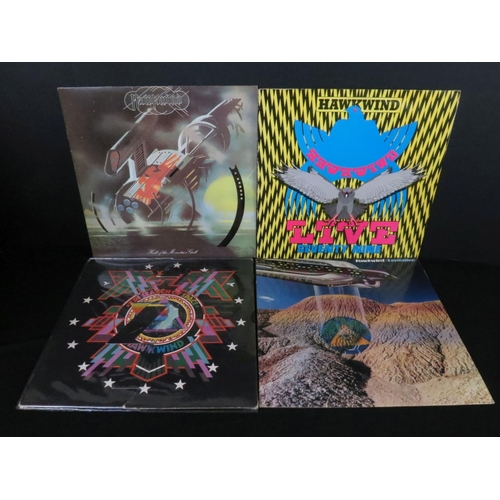 250 - Vinyl - Over 65 Rock & Pop LPs to include Hawkwind x 5, Blind Faith, John Martyn x 3, Steely Dan x 9... 