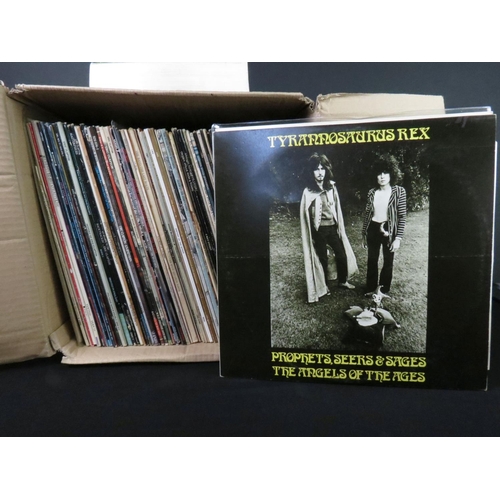 251 - Vinyl - Over 70 Rock & Pop LPs to include T-Rex / Tyrannosaurus Rex (5 LPs and 1 12