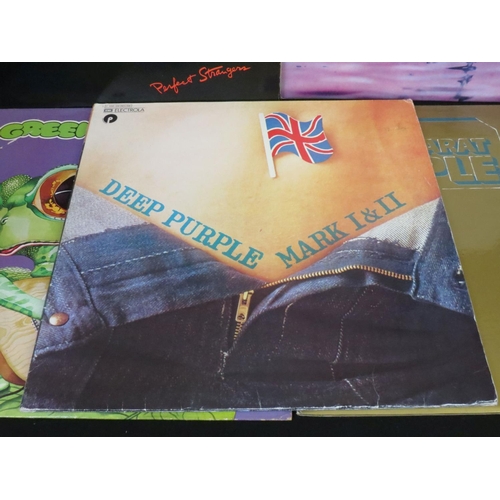 254 - Vinyl - 14 Deep Purple and members LPs to include In Rock, Machine Head, Come Taste The Band, Made I... 