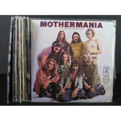 267 - Vinyl - 14 Frank Zappa LPs and to include Mothermania (SVLP 9239), The Man From Utopia (EMC 3500), T... 