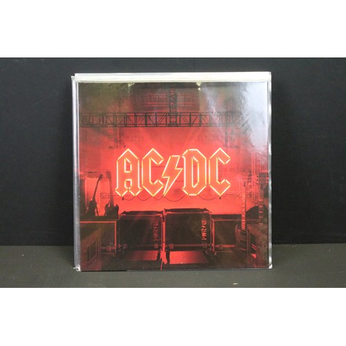 492 - Vinyl - 11 albums by AC/DC to include: PWR/UP (UK / EU 2020 Yellow vinyl album with printed inner, C... 