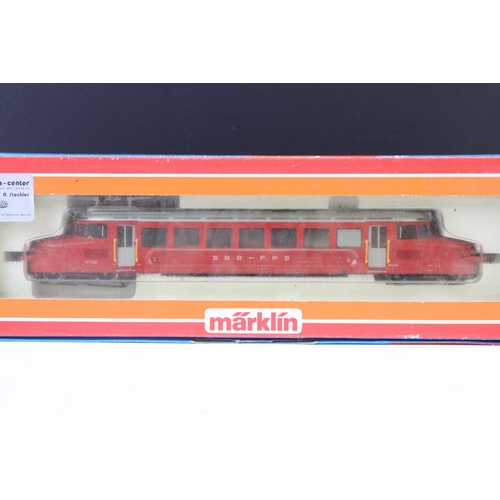 18 - Three boxed Marklin HO gauge locomotives to include 3352 Serie Ce 6/8. 3125 & 3093