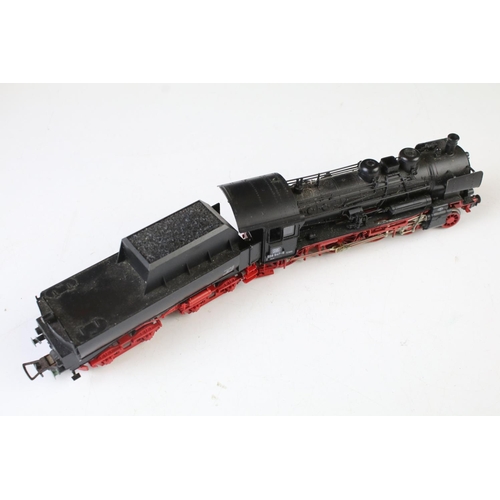 26 - Three boxed HO gauge locomotives to include Piko DB 0-10-0, Roco 43445 and Fleischmann 4162 plus ano... 