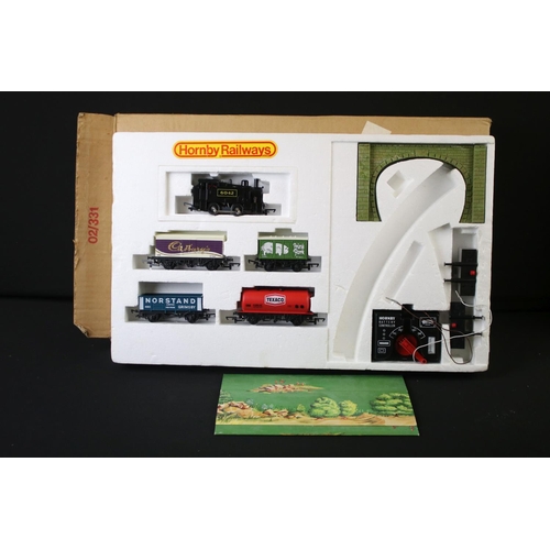 39 - Boxed Airfix OO gauge 54054-4 Inter-City train set complete with paperwork, boxed Hornby train set i... 