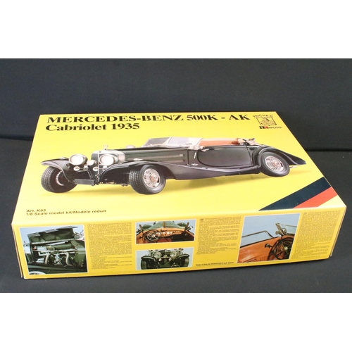 POCHER MERCEDES 500 K Ak Cabriolet 1935 1/8 Noir EUR 390,00 - FR