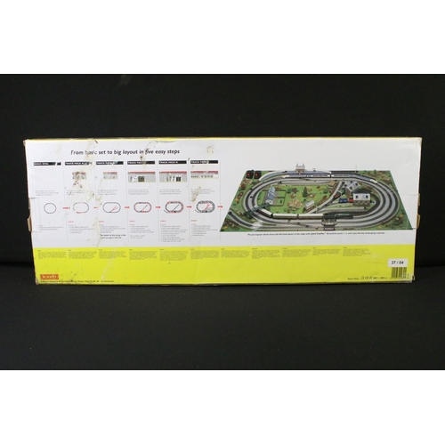 55 - Boxed Hornby OO gauge R1039 Flying Scotsman electric train set containing locomotive, rolling stock ... 