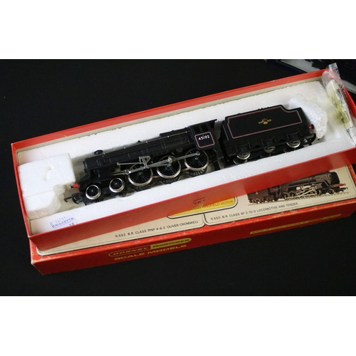 57 - 13 Boxed locomotives to include 10 x Hornby examples featuring R859 BR 4-6-0 Locomotive Black Five C... 