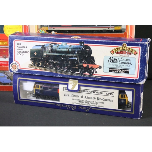 57 - 13 Boxed locomotives to include 10 x Hornby examples featuring R859 BR 4-6-0 Locomotive Black Five C... 