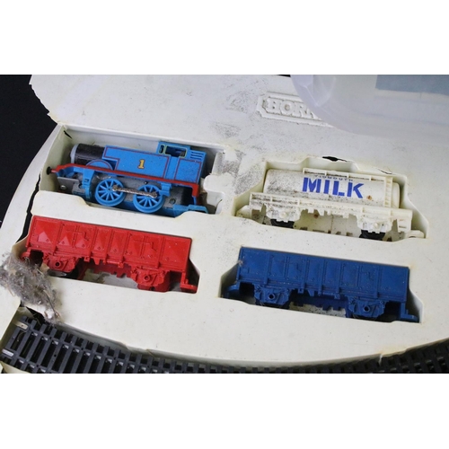 60 - Quantity of various model railway to include TTR locomotive, Hornby Dublo track, Hornby OO gauge Tho... 