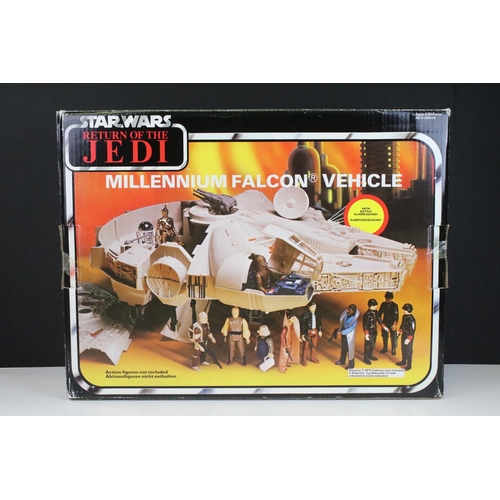 642 - Star Wars - Original boxed Palitoy Millennium Falcon Vehicle, sealed with storage wear and squashing... 