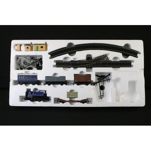 68 - Two boxed Hornby R1163 Lowland Carrier electric train sets, both with locomotives, rolling stock and... 