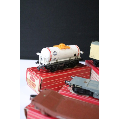 77 - 11 Boxed Hornby Dublo accessories to include 2 x D1 Level Crossing, 7 x items of rolling stock featu... 