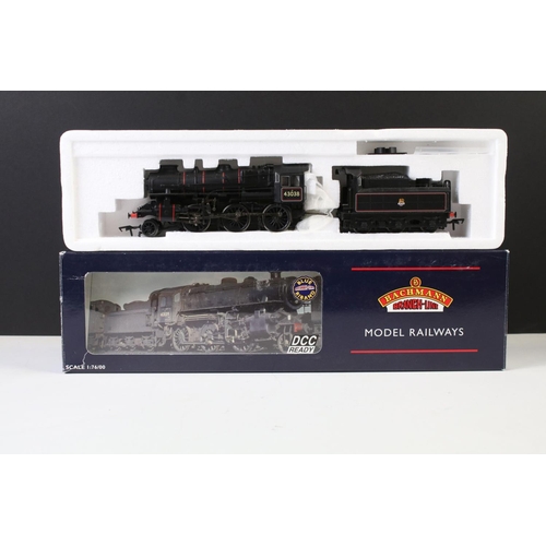 8 - Five boxed Bachmann OO gauge locomotives to include 32-578 Ivatt Class 4 2-6-0 43038 BR Lined black ... 