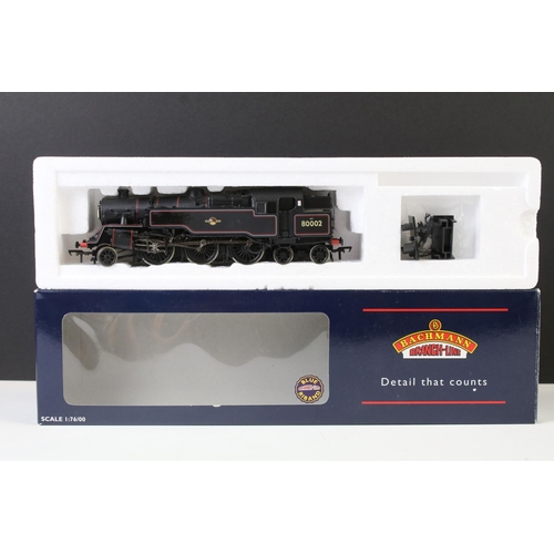 8 - Five boxed Bachmann OO gauge locomotives to include 32-578 Ivatt Class 4 2-6-0 43038 BR Lined black ... 