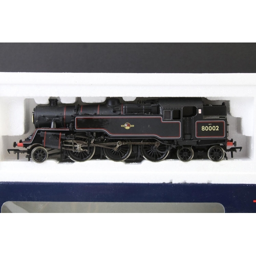 8 - Five boxed Bachmann OO gauge locomotives to include 32-578 Ivatt Class 4 2-6-0 43038 BR Lined black ... 